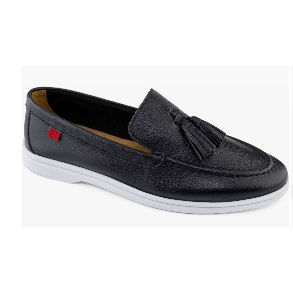Marc Joseph New York Belle tassel-detail leather loafers Size 7.5‎ Black
